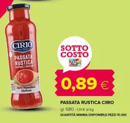 Tigre Passata rustica CIRIO offerta