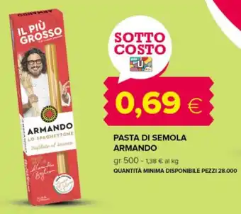 Tigre Pasta di semola ARMANDO offerta