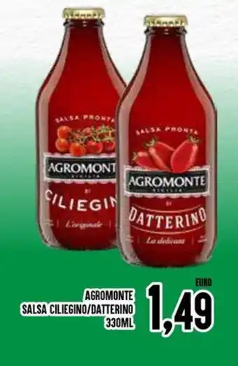 Al Discount Agromonte salsa ciliegino/datterino offerta