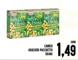 Al Discount Cameo arachidi pacchetto offerta