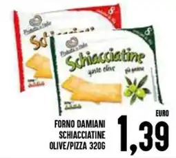 Al Discount Forno damiani schiacciatine olive/pizza offerta