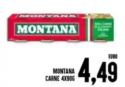 Al Discount Montana carne offerta