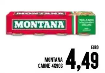 Al Discount Montana carne offerta