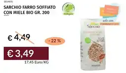 Prezzemolo e Vitale Sarchio farro soffiato con miele bio offerta