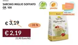 Prezzemolo e Vitale Sarchio miglio soffiato offerta