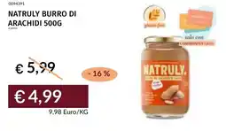 Prezzemolo e Vitale Natruly burro di arachidi offerta
