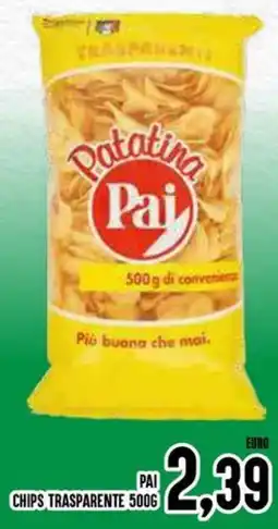Al Discount Pai chips trasparente offerta