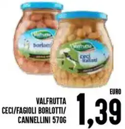 Al Discount Valfrutta ceci/fagioli borlotti/ cannellini offerta