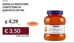 Prezzemolo e Vitale Zuegg la pasticcera confettura di albicocca offerta