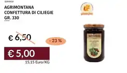 Prezzemolo e Vitale Agrimontana confettura di ciliegie offerta