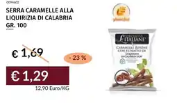 Prezzemolo e Vitale Serra caramelle alla liquirizia di calabria offerta