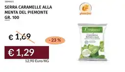 Prezzemolo e Vitale Serra caramelle alla menta del piemonte offerta