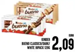 Al Discount Kinder bueno classico/dark/ white bipack offerta