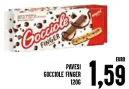 Al Discount Pavesi gocciole finger offerta