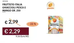 Prezzemolo e Vitale Frutteto italia ghiaccioli pesca e mango offerta