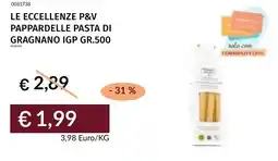 Prezzemolo e Vitale Le eccellenze p&v pappardelle pasta di gragnano igp offerta