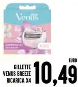Al Discount Gillette venus breeze ricarica x4 offerta