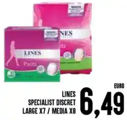 Al Discount Lines specialist discret large x7 / media x8 offerta