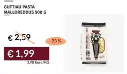 Prezzemolo e Vitale Guttiau pasta malloreddus offerta