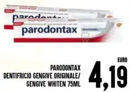 Al Discount Parodontax dentifricio gengive originale/ gengive whiten offerta