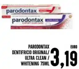 Al Discount Parodontax dentifricio original/ ultra clean/ whitening offerta