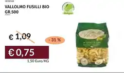 Prezzemolo e Vitale Vallolmo fusilli bio offerta