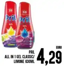Al Discount Pril all in 1 gel classic/ limone offerta