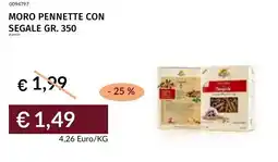 Prezzemolo e Vitale Moro pennette con segale offerta