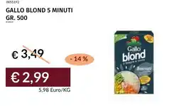 Prezzemolo e Vitale Gallo blond 5 minuti offerta