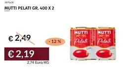 Prezzemolo e Vitale Mutti pelati offerta