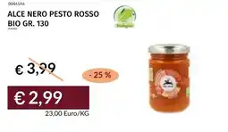 Prezzemolo e Vitale Alce nero pesto rosso bio offerta