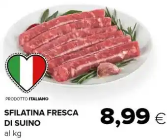 Tigre Sfilatina fresca di suino offerta