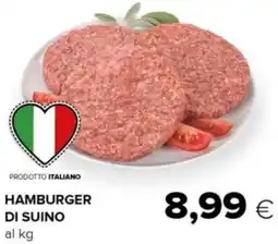 Tigre Hamburger di suino offerta