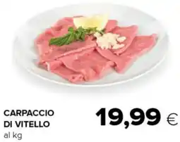 Tigre Carpaccio di vitello offerta