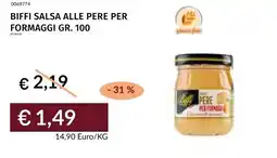 Prezzemolo e Vitale Biffi salsa alle pere per formaggi offerta