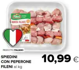 Tigre Spiedini con peperone FILENI offerta