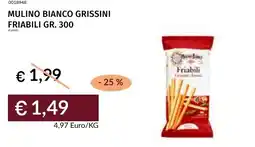 Prezzemolo e Vitale Mulino bianco grissini friabili offerta