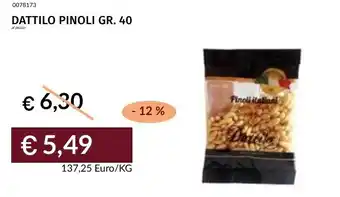 Prezzemolo e Vitale Dattilo pinoli offerta