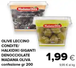 Tigre Olive leccino condite/ halkidiki giganti denocciolate MADAMA OLIVA offerta
