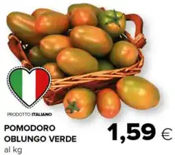 Tigre Pomodoro oblungo verde offerta