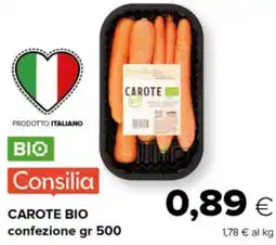 Tigre Consilia carote bio offerta