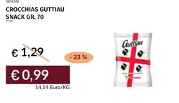 Prezzemolo e Vitale Crocchias guttiau snack offerta