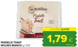Tigre Piadelle toast MULINO BIANCO offerta