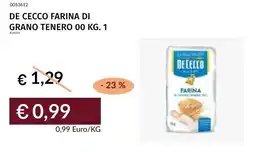 Prezzemolo e Vitale De cecco farina di grano tenero 00 offerta