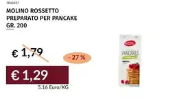 Prezzemolo e Vitale Molino rossetto preparato per pancake offerta