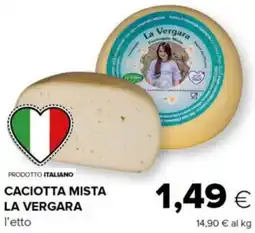 Tigre Caciotta mista LA VERGARA offerta