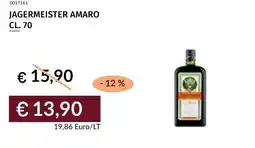 Prezzemolo e Vitale Jagermeister amaro offerta