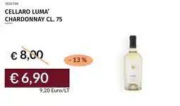 Prezzemolo e Vitale Cellaro luma' chardonnay offerta