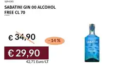 Prezzemolo e Vitale Sabatini gin 00 alcohol free offerta