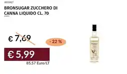 Prezzemolo e Vitale Bronsugar zucchero di canna liquido offerta
